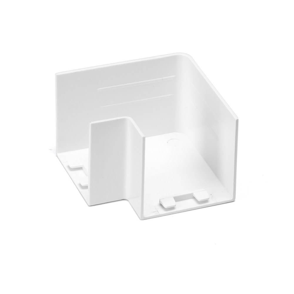 Angolo interno 90° per Canalina 40x40mm bianca 4pz Aigostar - Foto 1