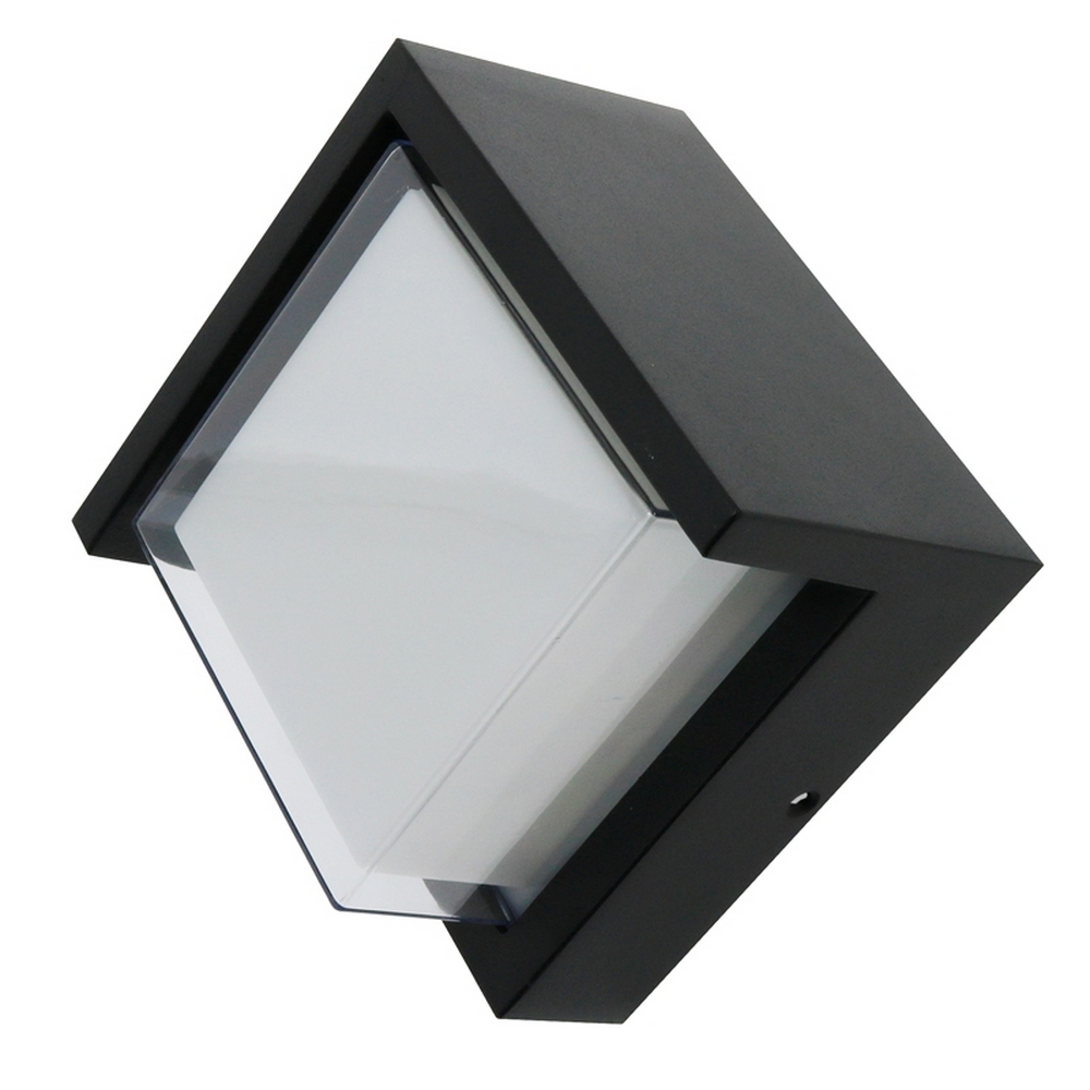 Foto principale Applique Led da parete Cinza 12W Nero IP65 CCT Temperatura colore regolabile M LEDME