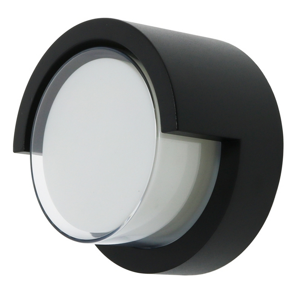 Foto principale Applique Led da parete Dynamic 12W Nero IP65 CCT Temperatura colore regolabile M LEDME