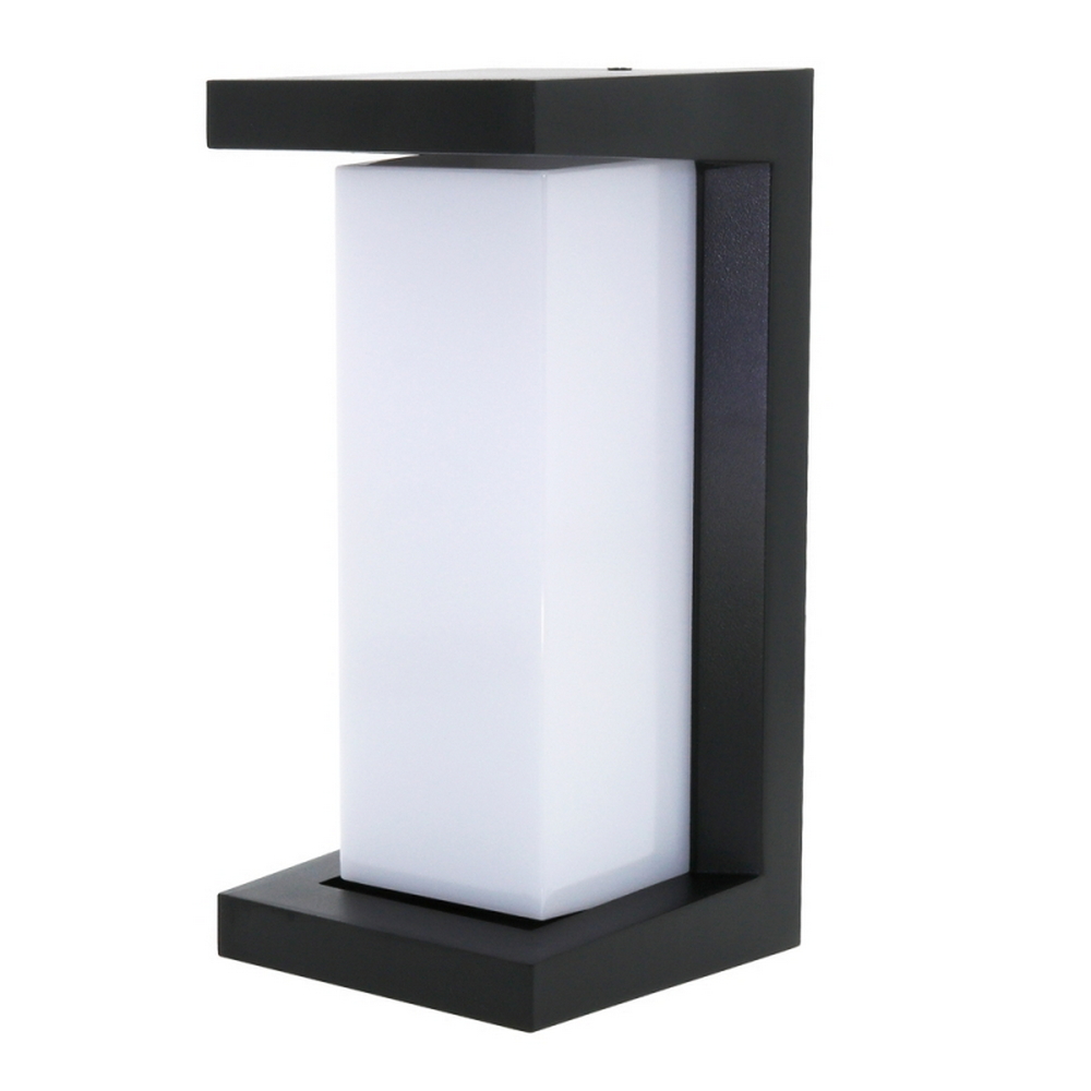 Foto principale Applique Led da parete Metse 10W Nero IP54 Bianco caldo 3000K M LEDME
