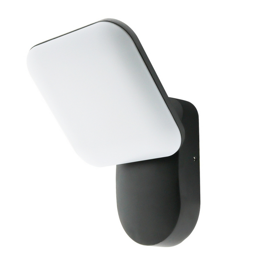 Foto principale Applique Led da parete Mirror 10W Nero IP54 Bianco caldo 3000K M LEDME