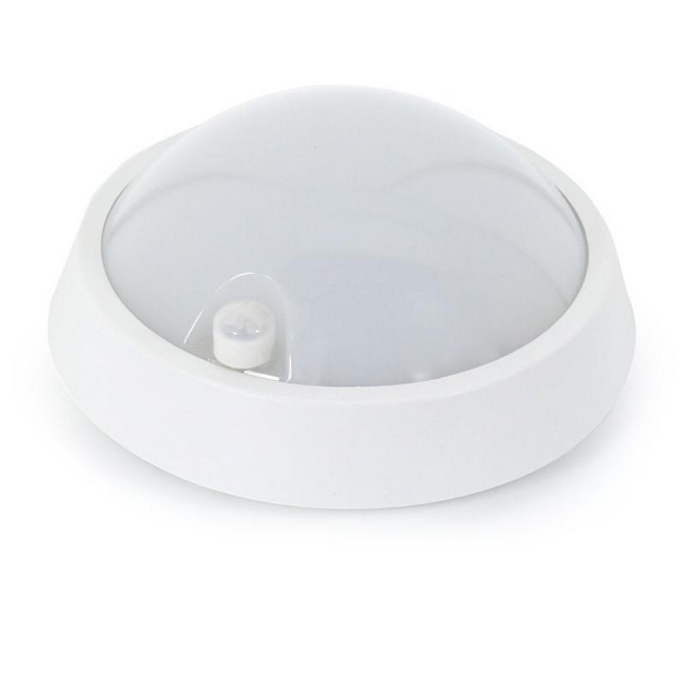 Foto principale Applique Led da parete Sfera 12W Bianco IP64 con sensore di movimento Bianco freddo 6000K M LEDME