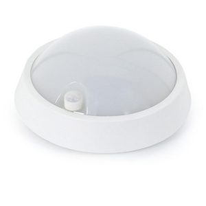 Foto principale Applique Led da parete Sfera 12W Bianco IP64 con sensore di movimento Bianco neutro 4500K M LEDME
