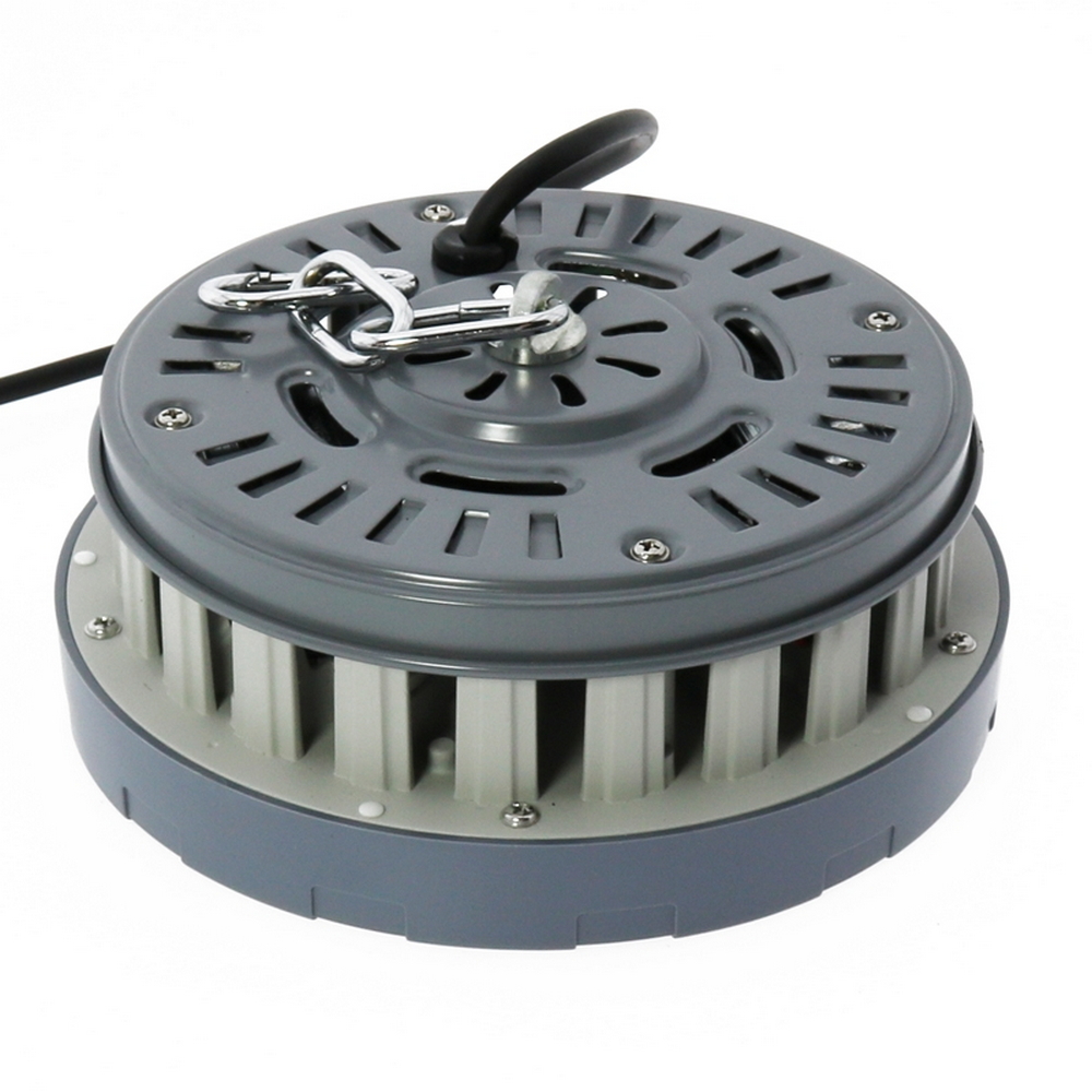 Campana Led industriale Infinity 100W Nera IP44 Bianco freddo 6000K M LEDME - Foto 1