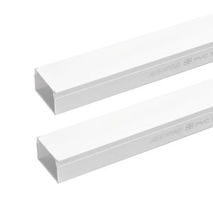 Foto principale Canalina rigida passacavi 40x25mm 2 metri adesiva e avvitabile bianca Aigostar