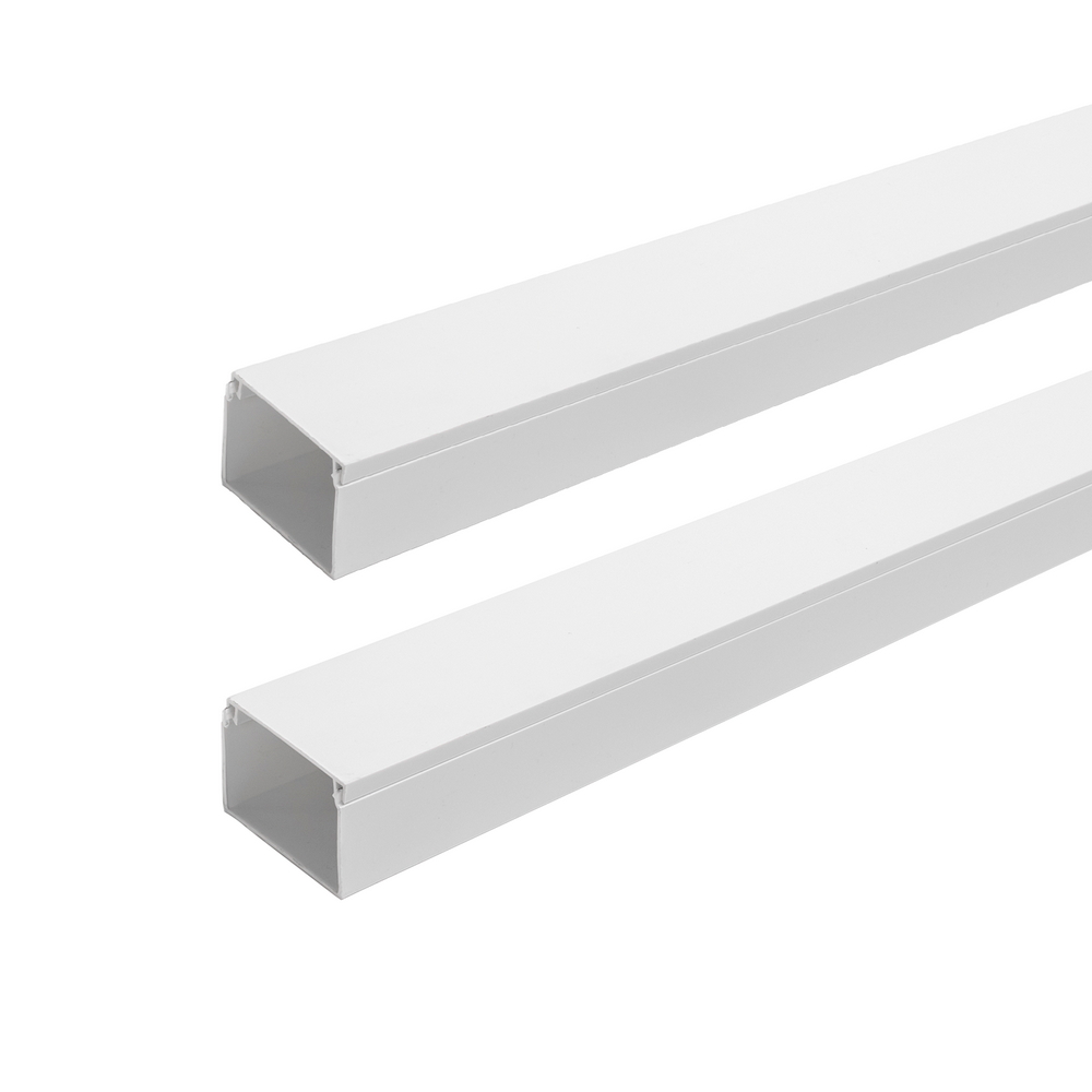 Foto principale Canalina rigida passacavi 60x40mm 2 metri avvitabile bianca Aigostar