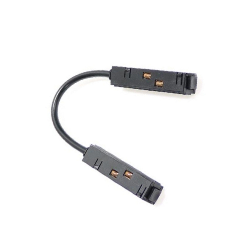 Foto principale Connettore Flessibile di collegamento per binario magnetico 16mm Nero M LEDME