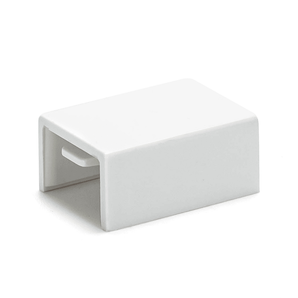 Coprigiunto per Canalina 15x10mm bianca 4pz Aigostar - Foto 1