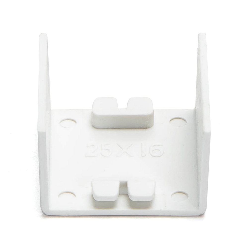 Coprigiunto per Canalina 25x16mm bianca 4pz Aigostar - Foto 2