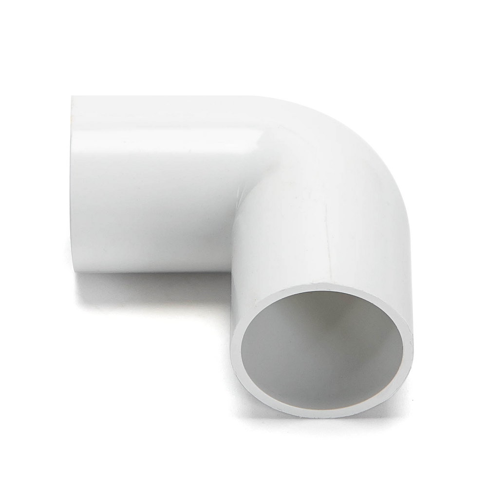 Curva 90° L per tubo 25mm bianco 4pz Aigostar - Foto 1