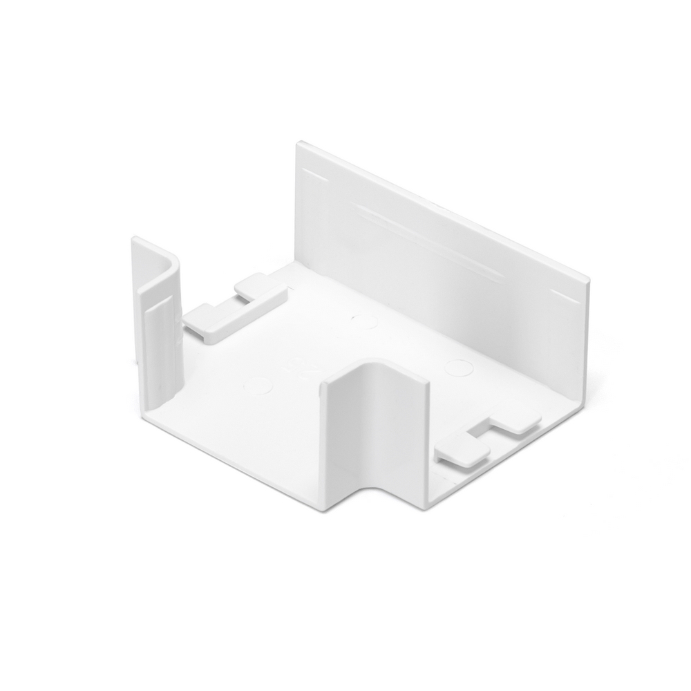 Derivazione T per Canalina 40x25mm bianca 4pz Aigostar - Foto 1