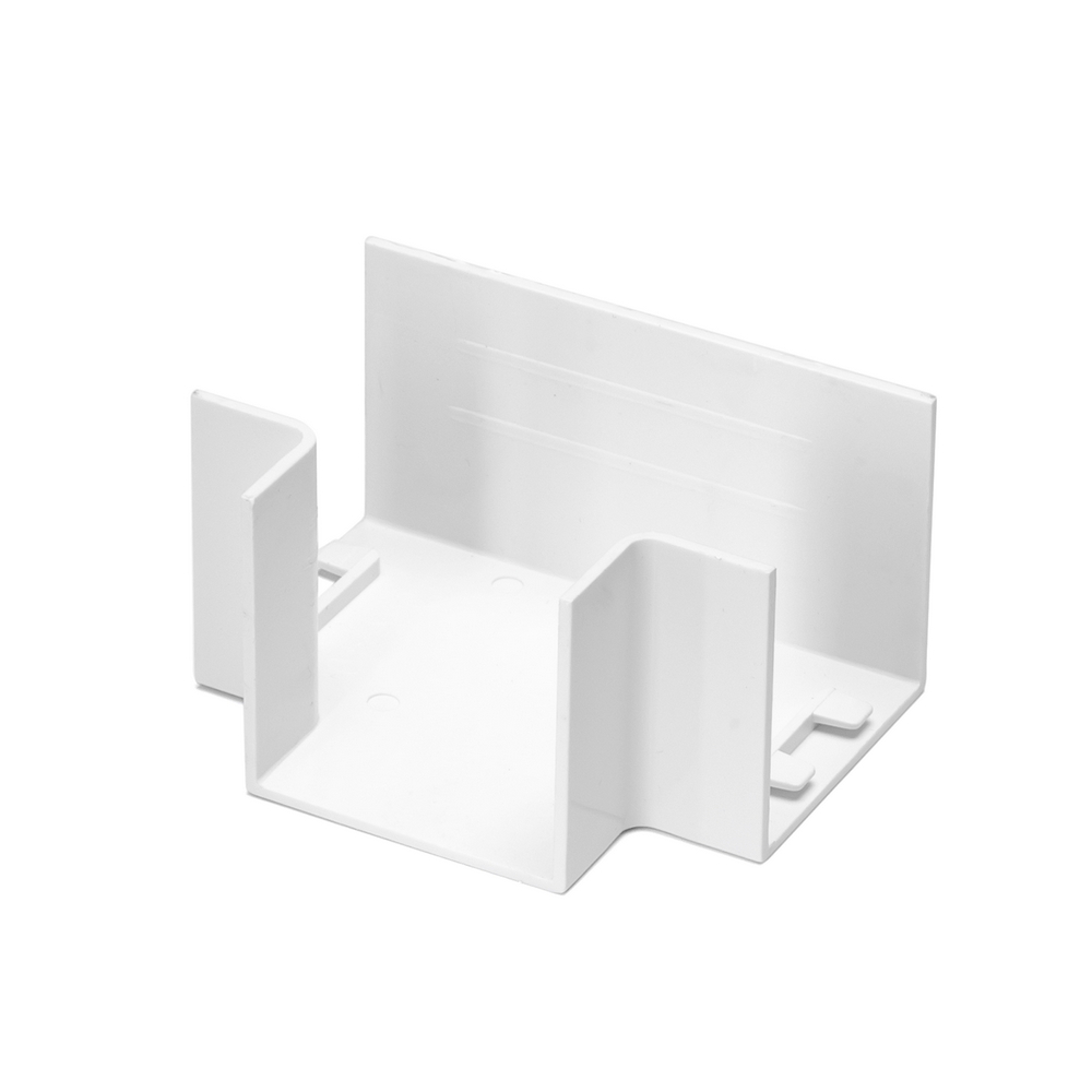 Derivazione T per Canalina 40x40mm bianca 4pz Aigostar - Foto 1