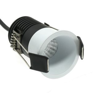 Foto principale Faretto Led da incasso 5W Rotondo Cornice bianca Apertura 24 gradi CCT temperatura regolabile M LEDME