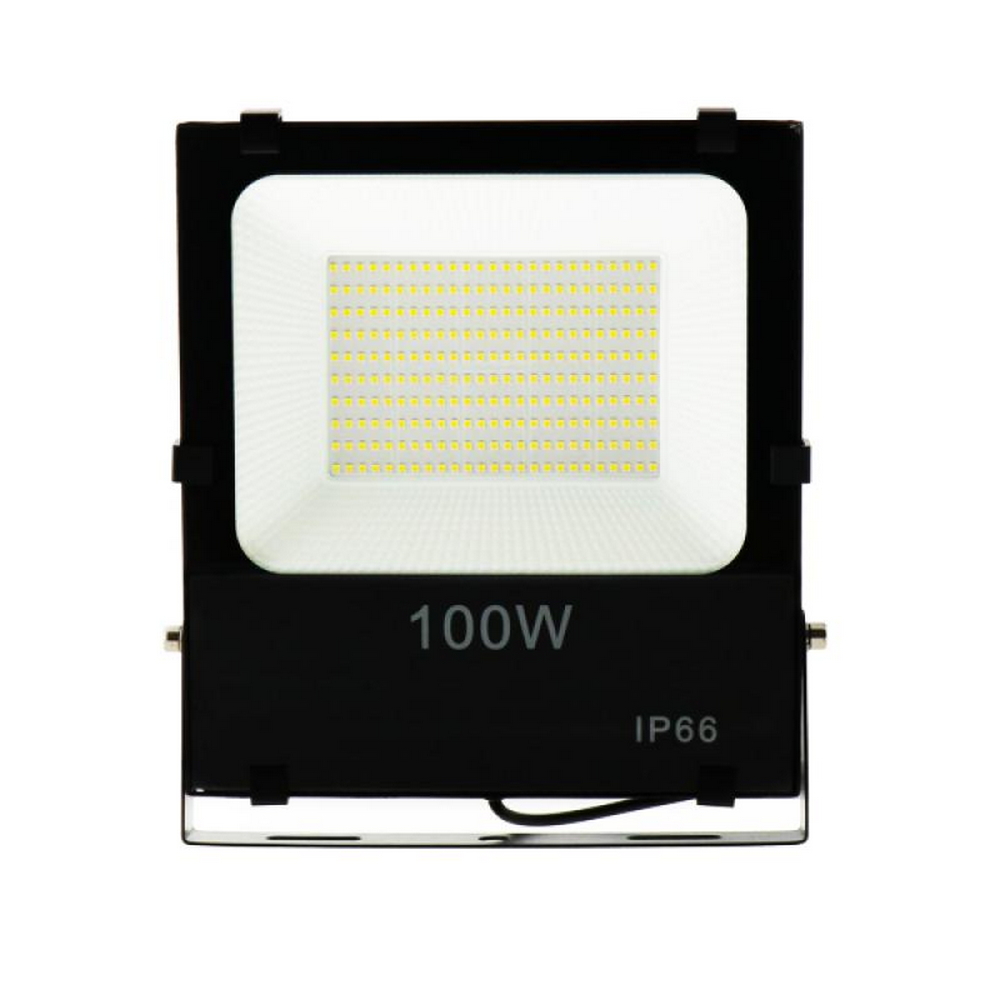 Foto principale Faro proiettore Led 100W Nero da esterno IP65 Bianco Freddo 6000K M LEDME