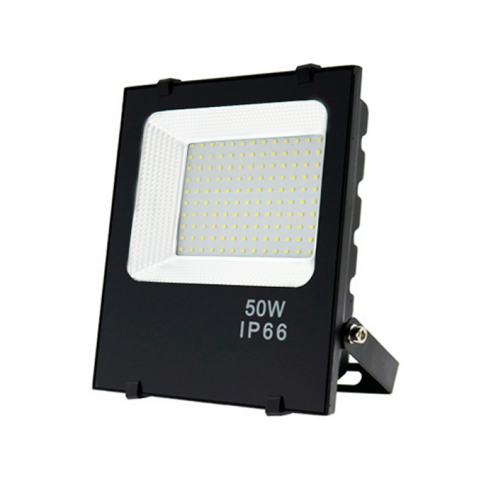 Foto principale Faro proiettore Led 50W Nero da esterno IP65 Bianco Caldo 3000K M LEDME