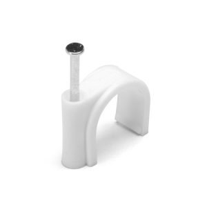 Foto principale Graffette fissatubo con chiodo per Tubo 20mm bianco Confezione 20pz Aigostar