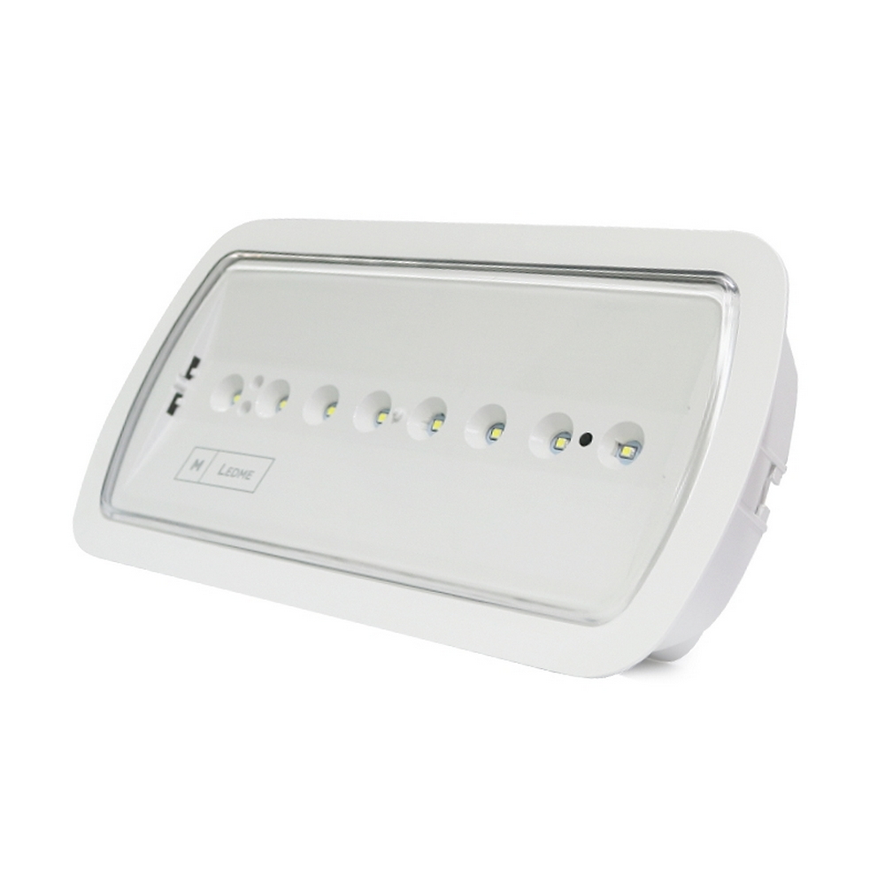 Foto principale Lampada di emergenza Led da incasso Bianca 4W Bianco freddo 6500K M LEDME