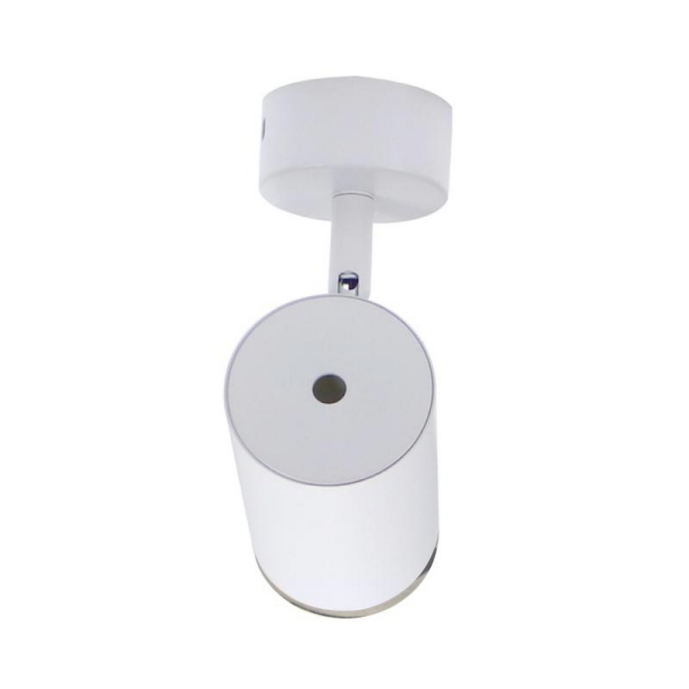 Lampadario da soffitto City Bianco 1 Faretto GU10 Orientabile M LEDME - Foto 2