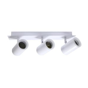 Foto principale Lampadario da soffitto State Bianco 3 Faretti GU10 Orientabili M LEDME