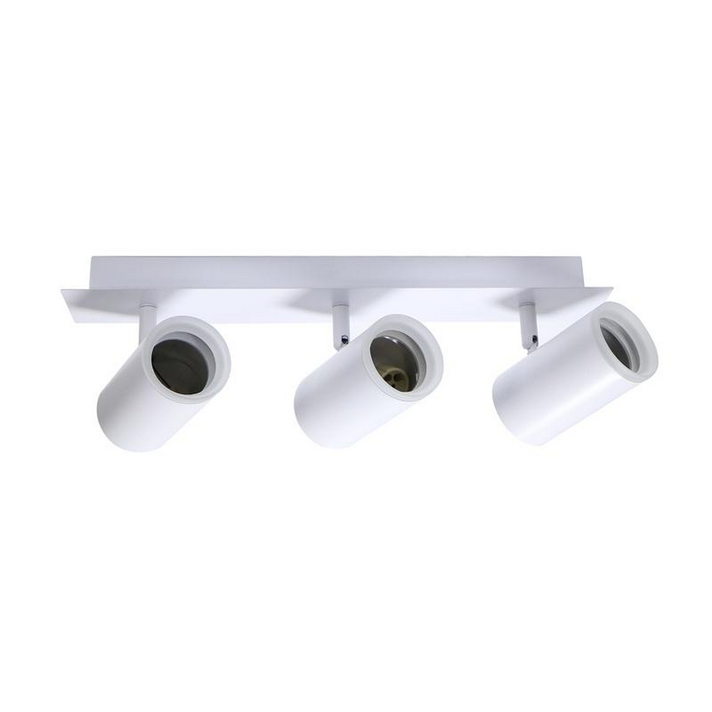 Foto principale Lampadario da soffitto State Bianco 3 Faretti GU10 Orientabili M LEDME