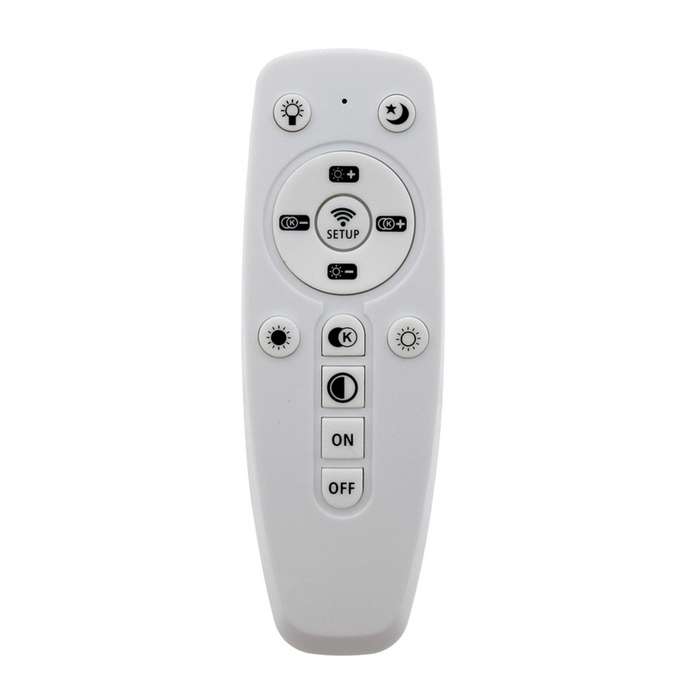 Lampadario Led da soffitto Jump 28W Dimmerabile con temperatura colore regolabile con telecomando M LEDME - Foto 2