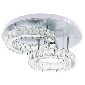 Foto principale Lampadario Led da soffitto Jump 28W Dimmerabile con temperatura colore regolabile con telecomando M LEDME