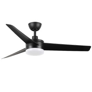 Foto principale Lampadario Ventilatore da soffitto Black Curve 24W illuminazione Led regolabile con telecomando M LEDME