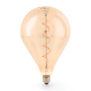 Foto principale Lampadina Led Vintage a Filamento E27 A160 Big Grape 4W decorativa Bianco caldo 2300K M LEDME