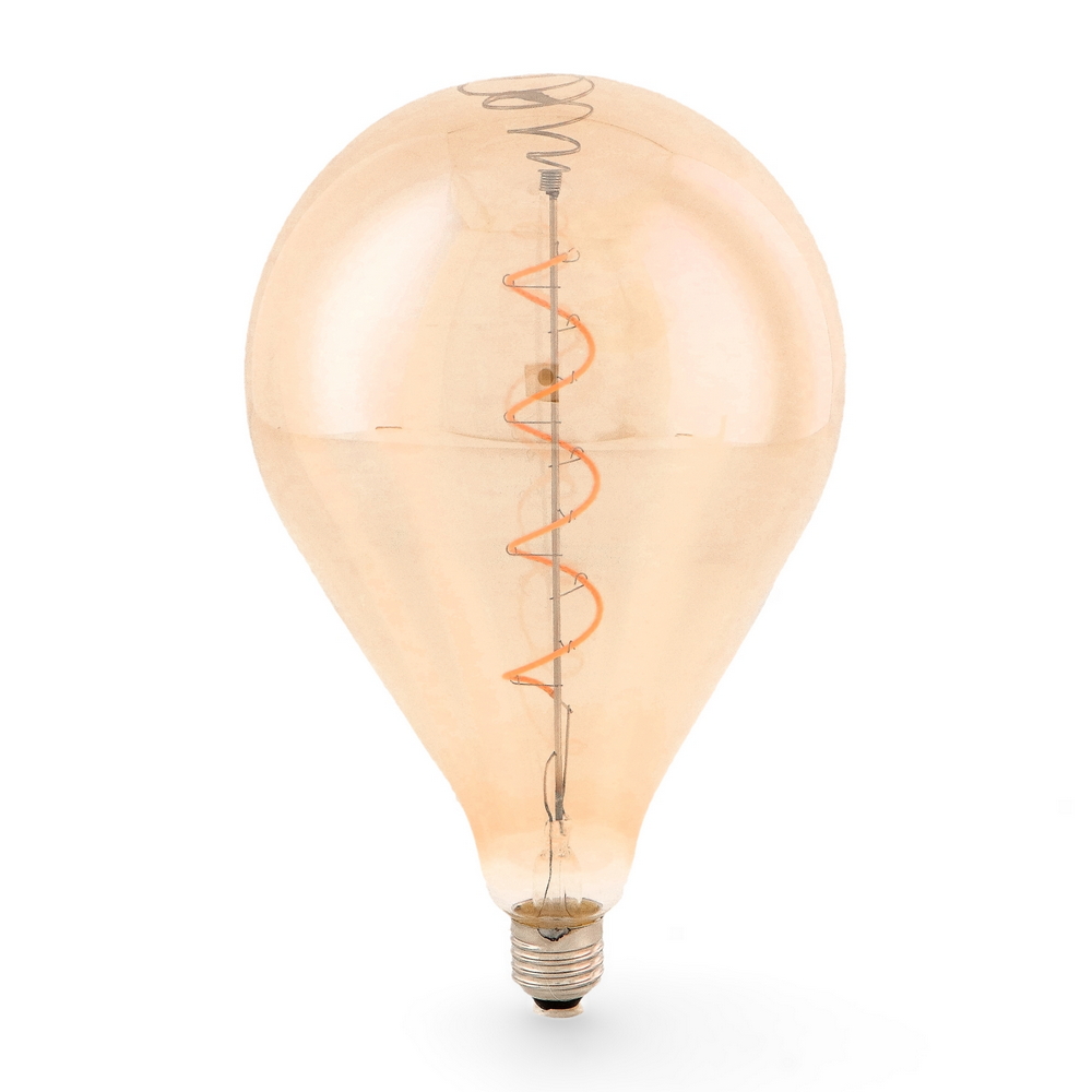 Foto principale Lampadina Led Vintage a Filamento E27 A160 Big Grape 4W decorativa Bianco caldo 2300K M LEDME