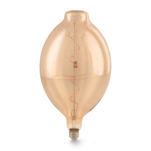 Foto principale Lampadina Led Vintage a Filamento E27 BT180 Jar 4W decorativa Bianco caldo 2300K M LEDME