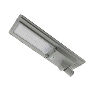 Foto principale Lampione stradale Led 300W Grigio con pannello solare IP65 Bianco neutro 4000K con sensore crepuscolare e di movimento M LEDME