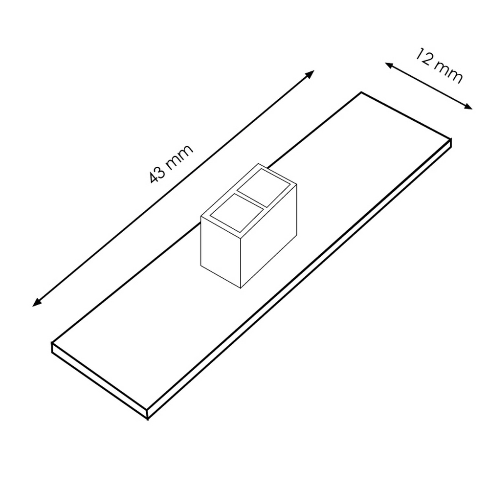 Mini interruttore a infrarossi Dimmer per Striscia Led 12-24V M LEDME - Foto 1
