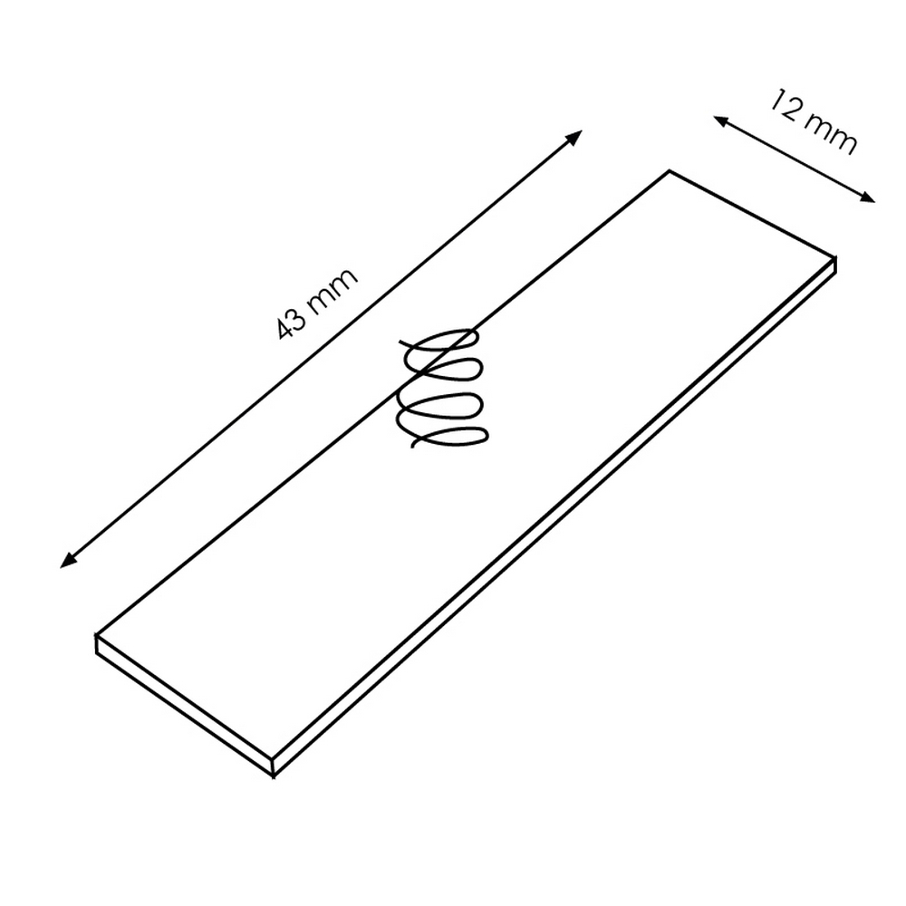 Mini interruttore a molla Dimmer per Striscia Led 12-24V M LEDME - Foto 1