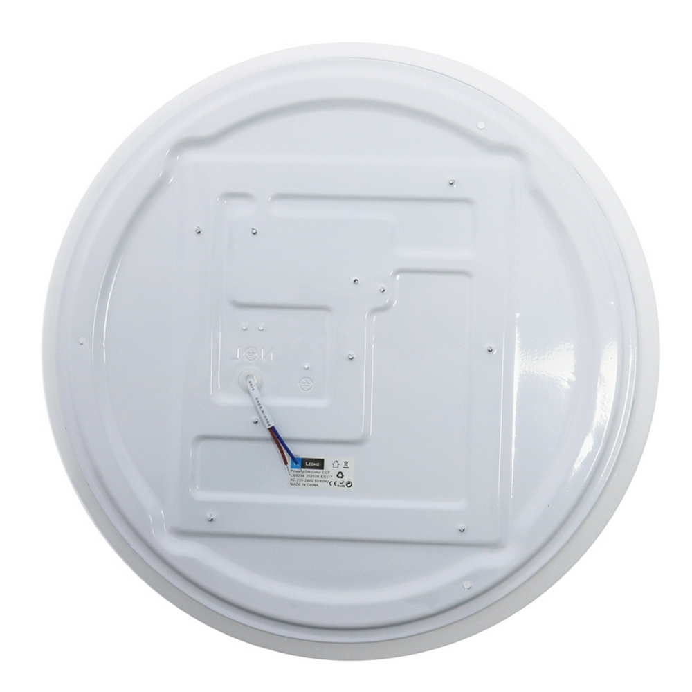 Plafoniera Led Remo 40W Bianca Rotonda CCT luce regolabile con telecomando M LEDME - Foto 1