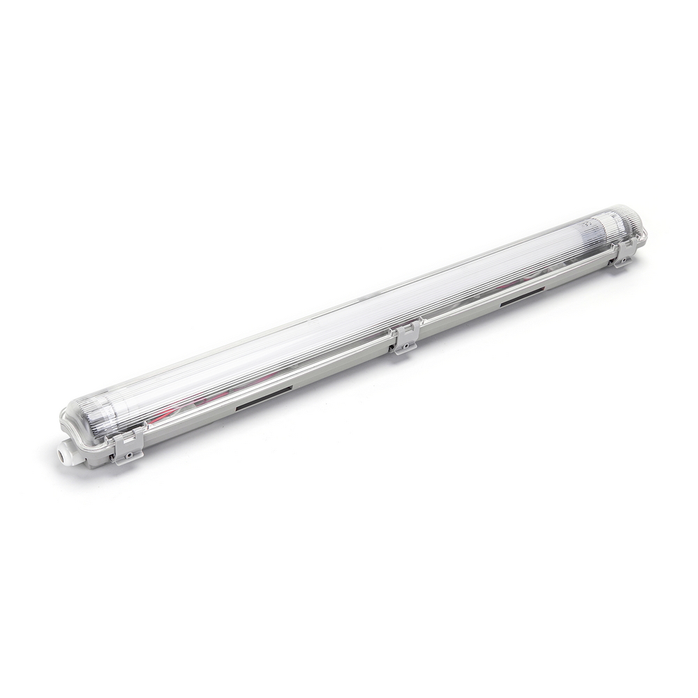 Foto principale Plafoniera stagna a 1 posto con Tubo Led G13 T8 incluso da 60cm IP65 Bianco neutro 4000K Aigostar