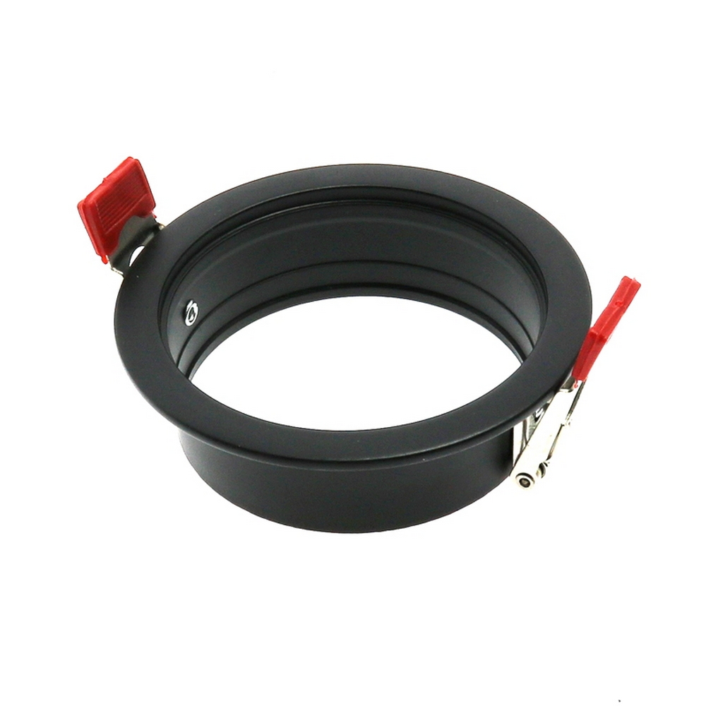 Portafaretto fisso per faretto Cobfix 10W da incasso diametro 84mm nero Rotondo 1 posto M LEDME - Foto 1