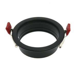 Foto principale Portafaretto fisso per faretto Cobfix 10W da incasso diametro 84mm nero Rotondo 1 posto M LEDME