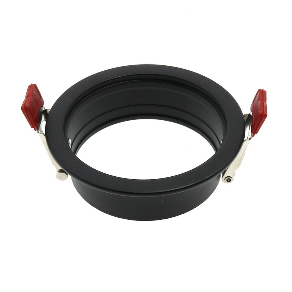 Foto principale Portafaretto fisso per faretto Cobfix 10W da incasso diametro 84mm nero Rotondo 1 posto M LEDME