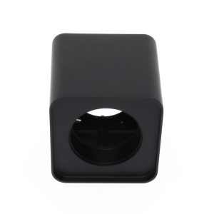 Foto principale Portafaretto fisso per faretto Cobfix 10W da superfice 105x105mm Nero Quadrato 1 posto M LEDME