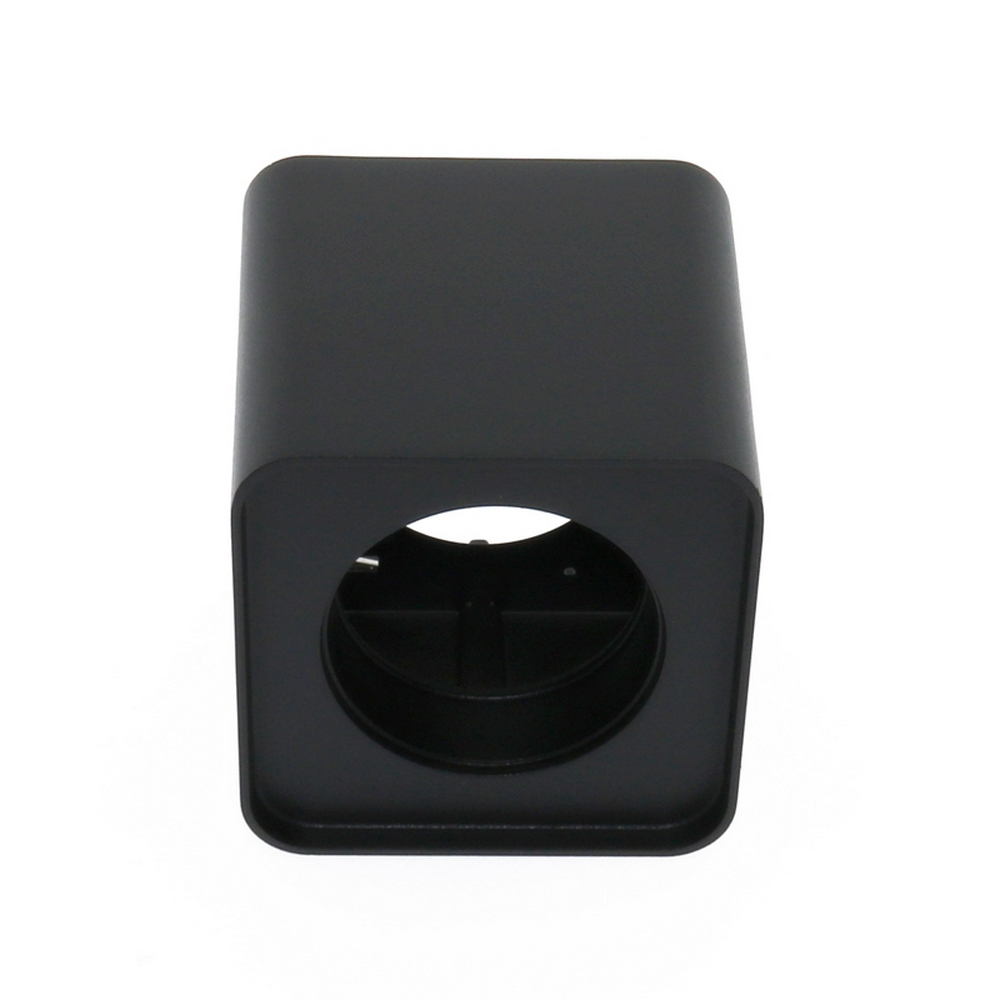 Foto principale Portafaretto fisso per faretto Cobfix 10W da superfice 105x105mm Nero Quadrato 1 posto M LEDME