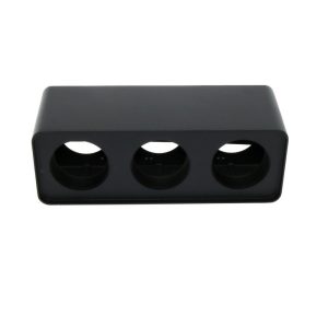 Foto principale Portafaretto fisso per faretto Cobfix 10W da superfice 295x110mm Nero Rettangolare 3 posti M LEDME