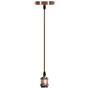 Foto principale Portalampada a sospensione Vintage Bronzo 1 x E27 Aigostar
