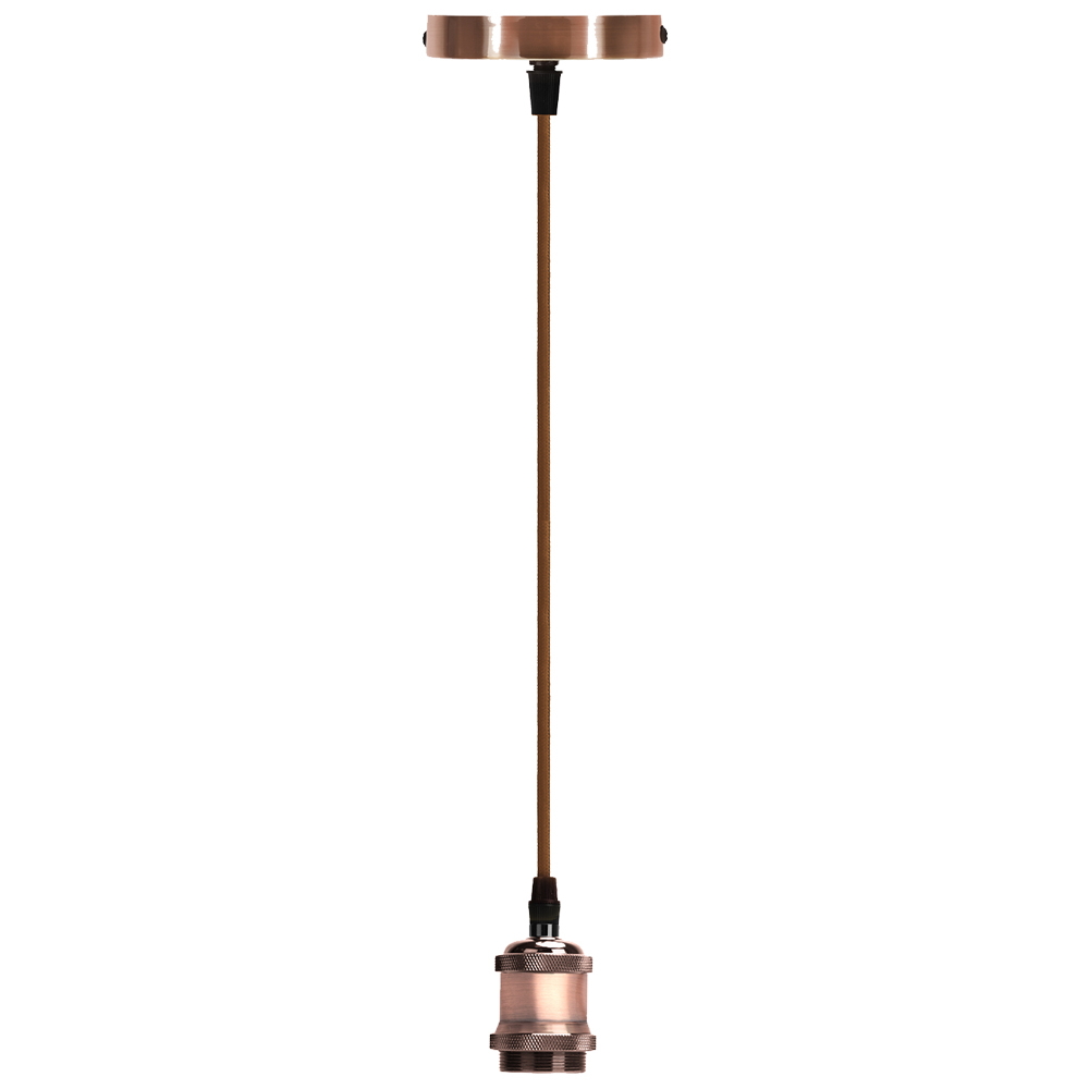 Foto principale Portalampada a sospensione Vintage Bronzo 1 x E27 Aigostar