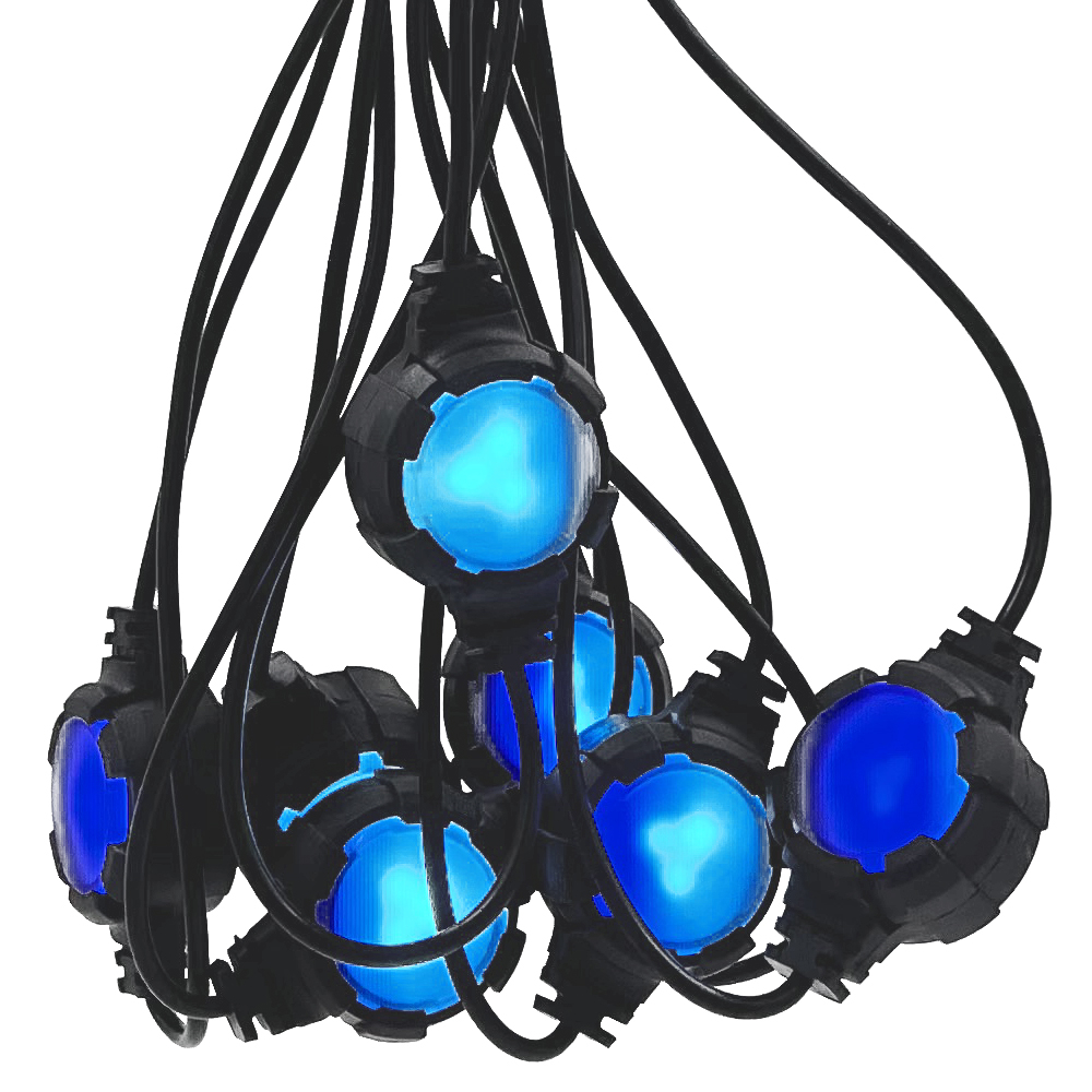Segnapassi Led Smart Catena decorativa 16 luci Multicolore RGBW Bluetooth con telecomando Wisdom - Foto 1