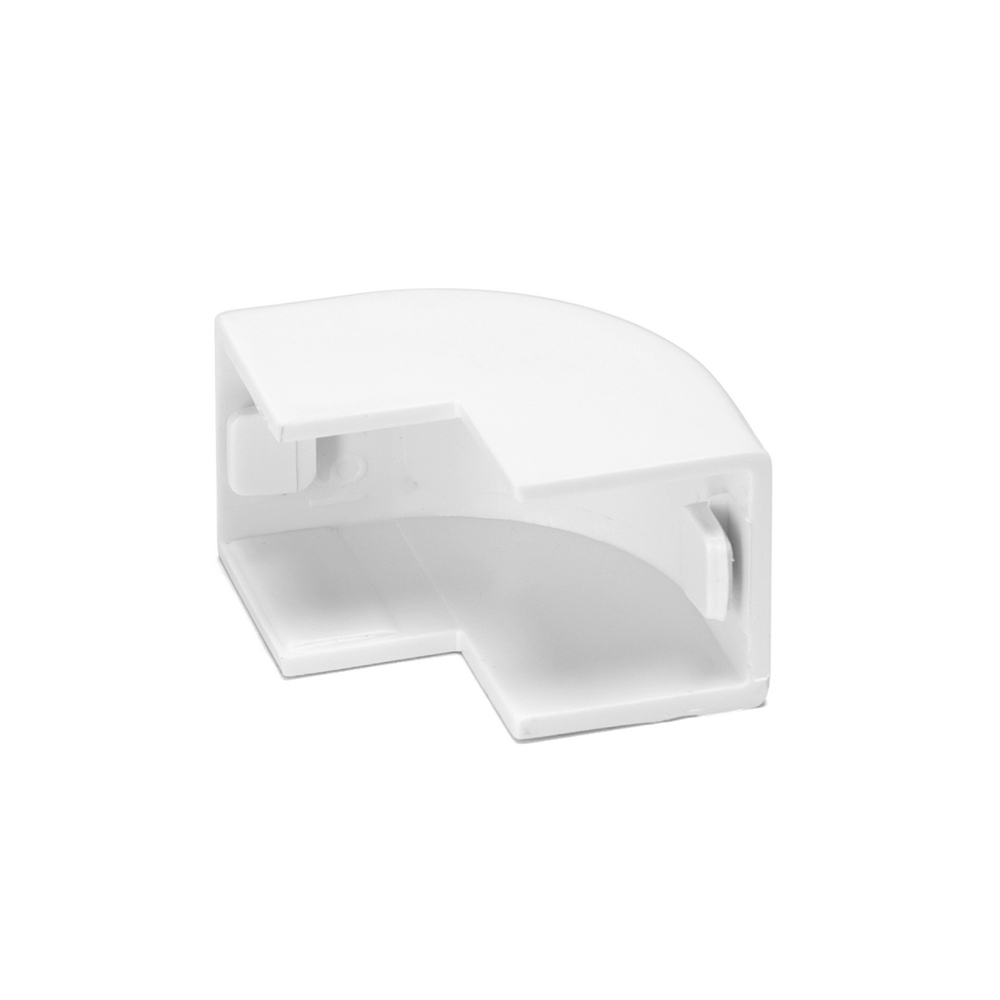 Spigolo esterno 90° L per Canalina 15x10mm bianca 4pz Aigostar - Foto 1