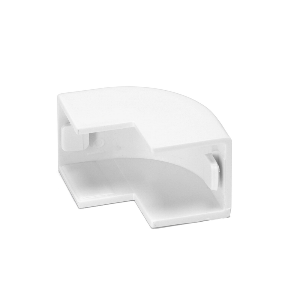 Spigolo esterno 90° L per Canalina 16x16mm bianca 4pz Aigostar - Foto 1