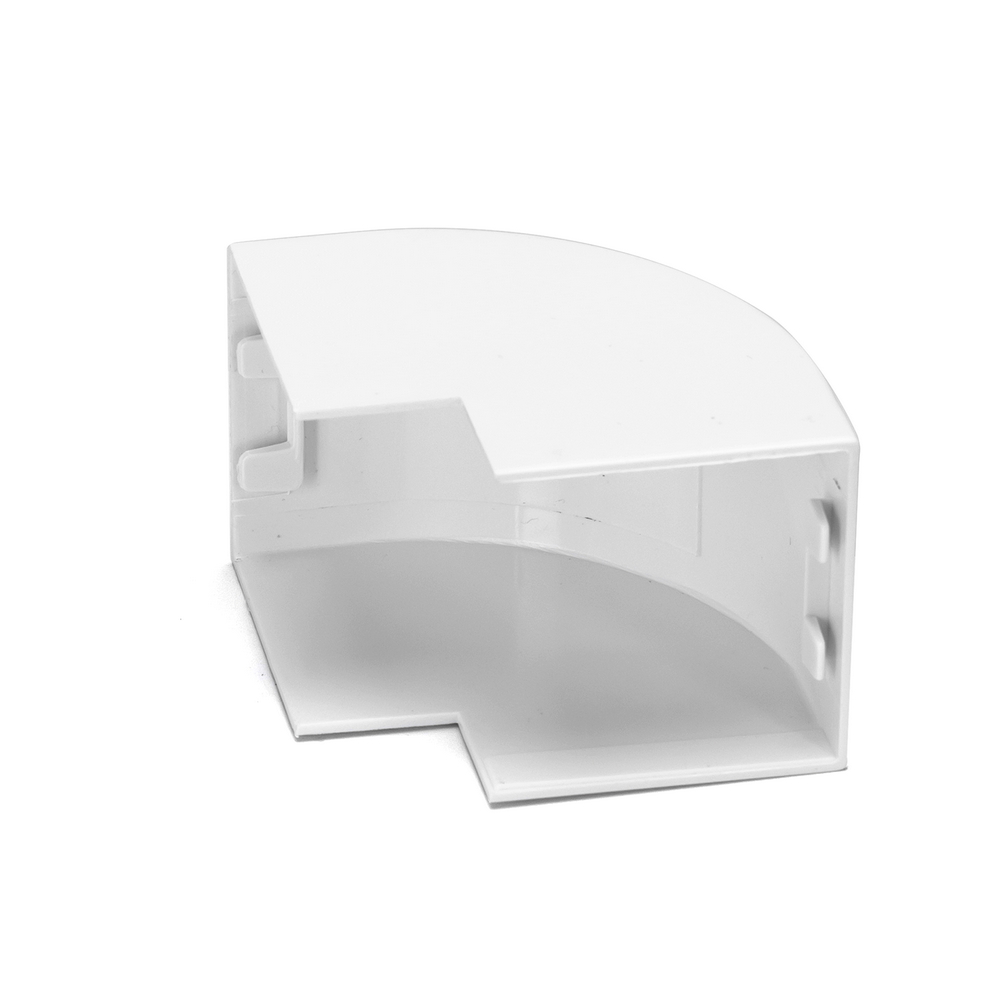 Spigolo esterno 90° L per Canalina 40x40mm bianca 4pz Aigostar - Foto 1