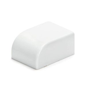 Foto principale Terminale per Canalina 15x10mm bianca 4pz Aigostar