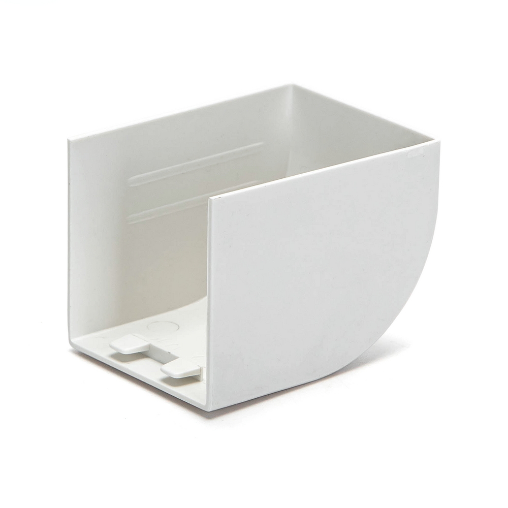 Terminale per Canalina 40x40mm bianca 4pz Aigostar - Foto 1