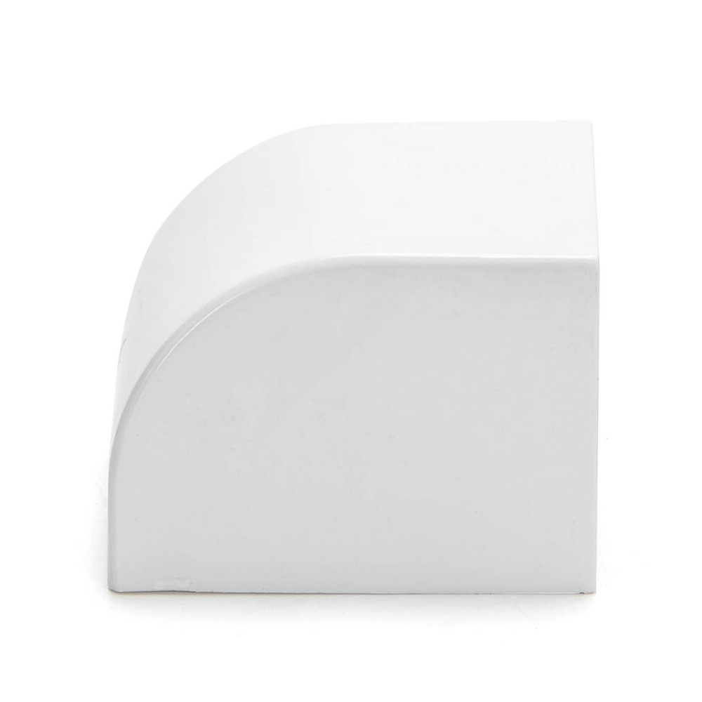 Terminale per Canalina 40x40mm bianca 4pz Aigostar - Foto 2
